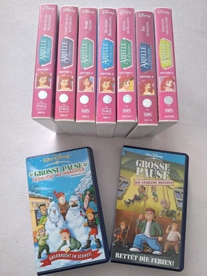 Rarität Disney Grosse Pause Fröhliche Weihnachten - Komplett Arielle Edition VHS - Bild 1 von 2