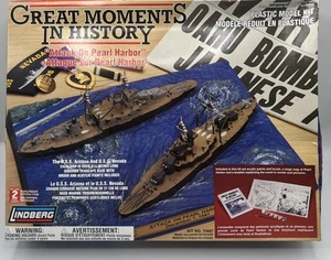 Lindberg Great Moments in History "Attack on PearlHarbor" 70887 Modelo Kit NUEVO EN CAJA - Imagen 1 de 14