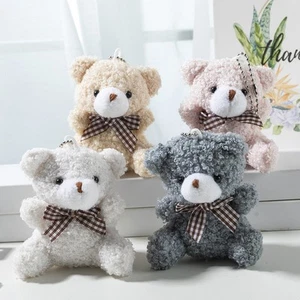 Cute Soft Stuffed Bear Key Chain Mini Teddy Bear Plush Keyrings Party Wedding Xm - Picture 1 of 17