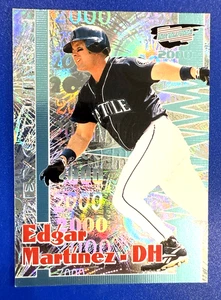 2000 Pacific Revolution Platinum Blue ~Shadow Series Edgar Martinez #133 04/99 - Foto 1 di 8