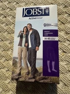 Jobst Activewear Medical Kompressionsstrümpfe XL weiß 30-40 mmHg Knie CT NEU - Bild 1 von 3