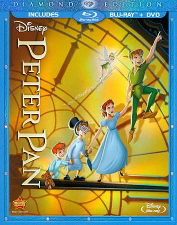 Peter Pan (Blu-ray/DVD, 2013, 2-Disc Set, Diamond Edition)