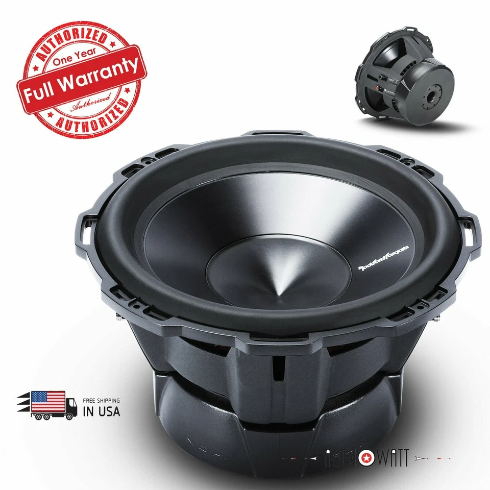 Rockford Fosgate Punch 12 inch P3D412 1-Way Car Subwoofer