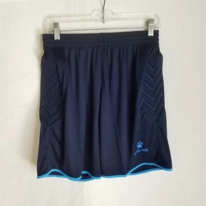 Kelme Mens Blue Goalie Goalkeeper GK Padded Soccer Shorts Size Small - Picture 1 of 7