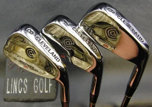 Set of 3 Cleveland Tour Edition 6+7+8 Irons Regular Steel Shafts Black Grips - Picture 1 of 6