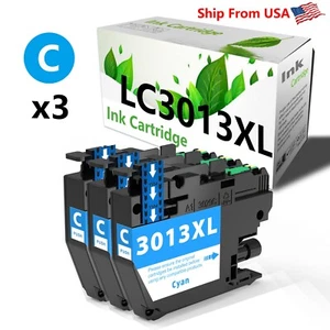 Cartucho de tinta cian compatible Brother LC3013 LC3013C para MFC-J690DW J895DW - Imagen 1 de 2