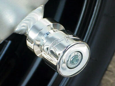 Honda CBR600RR CBR 600 600RR 954 1000 RR 1000RR CBR1000RR CHROME SWINGARM SPOOLS - Image 1 of 2