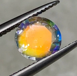 1.55ct Madagascar Rainbow Moonstone, Clean Rainbow Moonstone, Multi-Fire Rainbow - Picture 1 of 9
