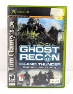 Tom Clancy's Ghost Recon: Island Thunder Original Xbox Complete BARELY Used - Picture 1 of 4