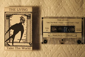 The Living - Take the World US obscure private cassette 1990 Alt Country - Picture 1 of 1