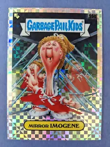 2020 Topps Garbage Pail Kids Chrome Series 3 MIRROR IMOGENE - X FRACTOR #/150🔥 - Picture 1 of 2