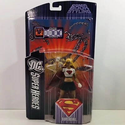 Figura de acción Supergirl falda negra variante DC Mattel S3: serie Select Sculpt Foto 1 de 4