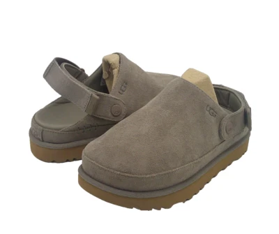 UGG GOLDENSTAR CLOG WOMEN CLOG SUEDE SMOKE PLUME US 7.5 /UK 5.5 /EU 38.5 /JP 245 - Image 1 of 4