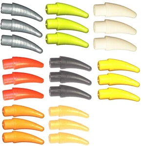 Missing Lego Brick 53451 x 3 Minifig Accessory Helmet Viking Horn Select Colour - Picture 1 of 17