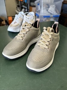Geox Spherica 4X4 Amphibox Trainers Beige Sneaker Women's US 9 Euro 39 - Picture 1 of 14
