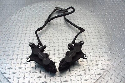 2002 01-05 Suzuki Bandit 1200 GSF1200S Front Brake Calipers Line Hose - Image 1 of 4