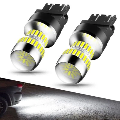 AUXITO 3157 54-LED Reverse Backup Light Bulbs Lamp 3156 Cool White Bright Super - Image 1 of 4
