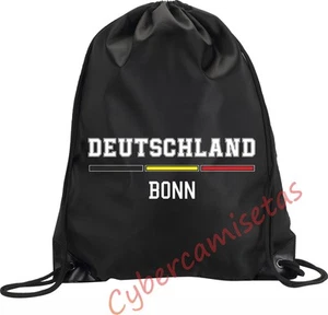 MOCHILA BOLSA SACO BONN BOLSO GIMNASIO BOLSA DEPORTE ALEMANIA MODELO 1  - Picture 1 of 1