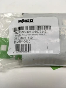 25 Stck. Neu Wago 2004-410 2004410 Steckverbinder Marke Kostenloser Versand - Bild 1 von 4