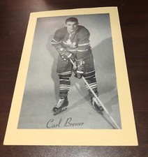 1944-64 Group Two Bee Hive Carl Brewer Toronto Maple Leafs