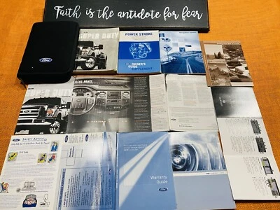 💥 2008 FORD F250 F350 F450 F550 ВЛАДЕЛЬЦЫ РУЧНОЙ ХОД ДИЗЕЛЬ 6.4L 6.0L +NAVI BK - Изображение 1 из 4