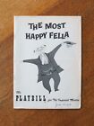 The Most Happy Fella (Robert Weede) - 1956 Playbill Program, Original Production