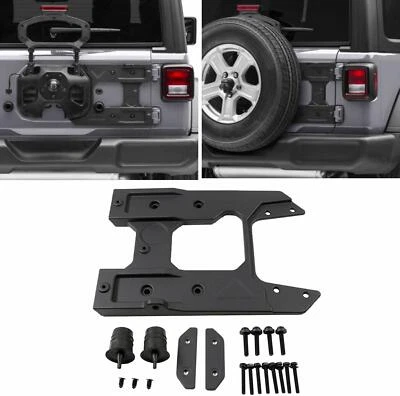 Spare Tire Carrier Tailgate Oversized Reinforcement Kit for Jeep Wrangler JL 18+ - Image 1 of 4