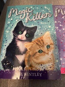 Sue Bentley Magic Kitten Lot Book 1+2, Classroom Chaos, A Summer Spell - Picture 1 of 8