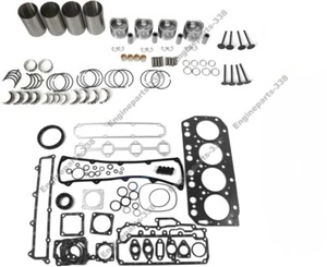 Overhaul Rebuild Kit for Yanmar Engine 4TN100 4TNE100 Excavator B7 Generator - Picture 1 of 1