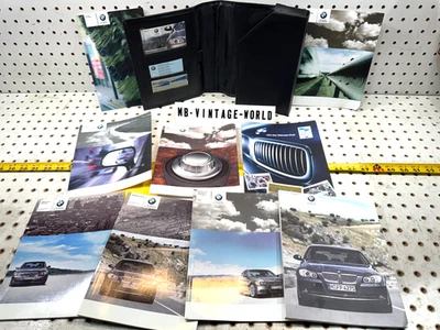 Original BMW 2007 E90 323 328 335 i Xi manuales del propietario 10 folletos, estuche BMW 1 Foto 1 de 4