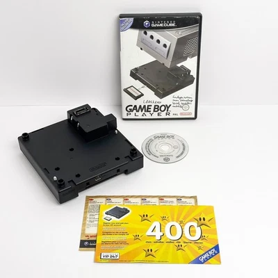 Nintendo GAME BOY PLAYER - Gamecube - PAL COMPLETO Disco + Lettore EUR GameBoy - Image 1 of 4