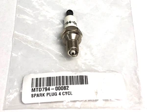 MTD PART# 794-00082, REPLACEMENT 4 CYCLE SPARK PLUG-OEM - Picture 1 of 6