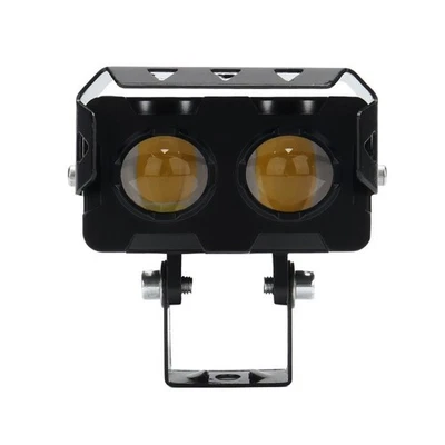 LED Dual Color Headlight 18W for Car Motorcycle Offroad Front Placement - Image 1 of 4