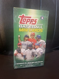 Topps Mini Cards Baseball Factory 2012 scatola sigillata - Foto 1 di 1