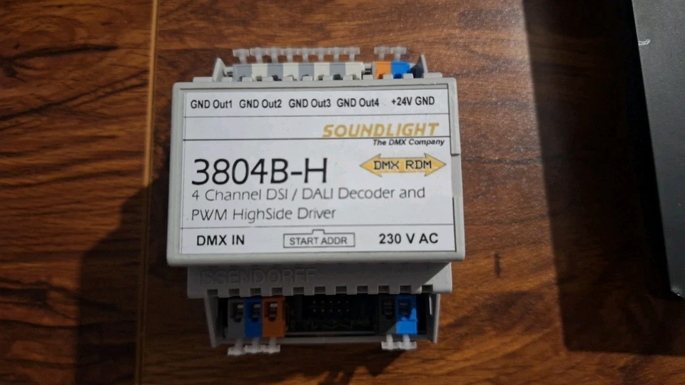 4 Kanal DMX512 to  DSI / DALI  Converter Neu SOUNDLIGHT The DMX Company 3804B-H  - Bild 1 von 1