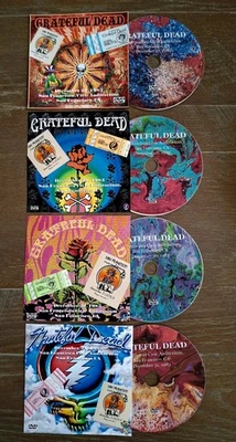 GRATEFUL DEAD 4 DVDs 12/27-28-30-31/83 San Francisco Civic Auditorium  - Image 1 of 2