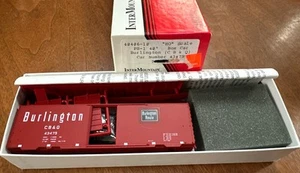 Intermountain HO Kit #40406-10 40’ PS-1 Box Car Burlington C B & Q #43475 NY - Picture 1 of 5