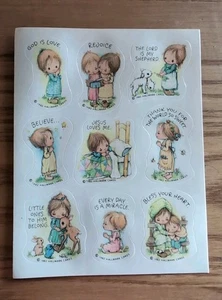Vintage 1982 Hallmark Betsey Clark Stickers - 1 Sheet - Picture 1 of 4