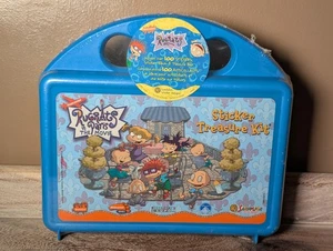 2000 Sandylion Rugrats In Paris Sticker Treasure Kit Case With Original Stickers - Picture 1 of 2