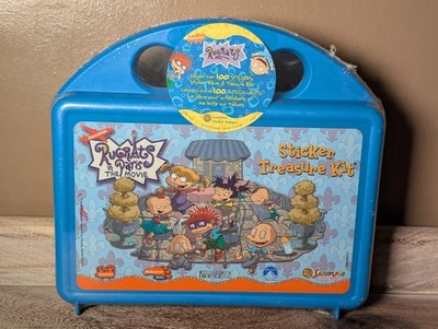 2000 Sandylion Rugrats In Paris Sticker Treasure Kit Case With Original Stickers - Image 1 of 2