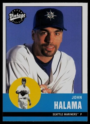 2001 Upper Deck Vintage #62 John Halama Seattle Mariners - Image 1 of 2