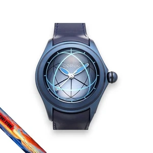 CORUM Bubble Optical Art 15th Anniversary Limited Automatic Winding Watch Blue - Picture 1 of 5