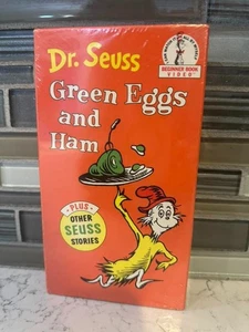 Sealed NEW DR. SEUSS GREEN EGGS AND HAM + Other Stories VHS Beginner Book Video - Picture 1 of 3