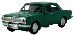 GAZ 2401 Volga, Metal Model, Diecast Car Scale, Collectible Toy Cars green, 1/36 - Picture 1 of 4