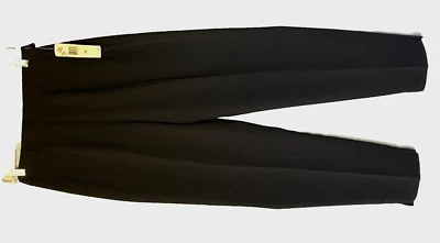 NUEVO CON ETIQUETAS-Rena Rowan Saville, Vestido Mujer Cremallera Lateral Pierna Recta Negro Pantalón Talla 10-28x30" Foto 1 de 4