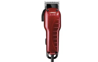 ANDIS USPRO US-1 Rossa Tagliacapelli a filo 9 alzi Made in USA - GARANZIA 3 ANNI
