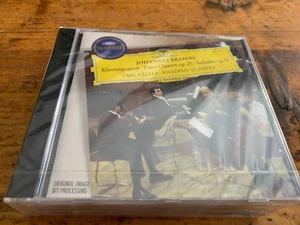CD Johannes Brahms Emil Gilels Amadeus Quartet – Klavierquartett = Piano Quarte - Bild 1 von 1