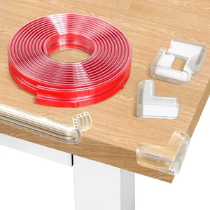 Proteggi Spigoli Bambini 600Cm, Para Spigoli Bimbi Con 4 Protezione Angolari, Pa - Foto 1 di 12