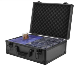 Caja de almacenamiento Toploader para tarjeta rígida de 3" x 4" 35pt, almacenamiento de tarjeta de cargador superior duro - Imagen 1 de 6