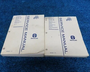 New Holland Tractor Service Manual Series 10, 30 Vol 5 + 6  - Picture 1 of 4